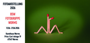 Mehr über den Artikel erfahren Fotoausstellung 2026 der BSW Fotogruppe Worms