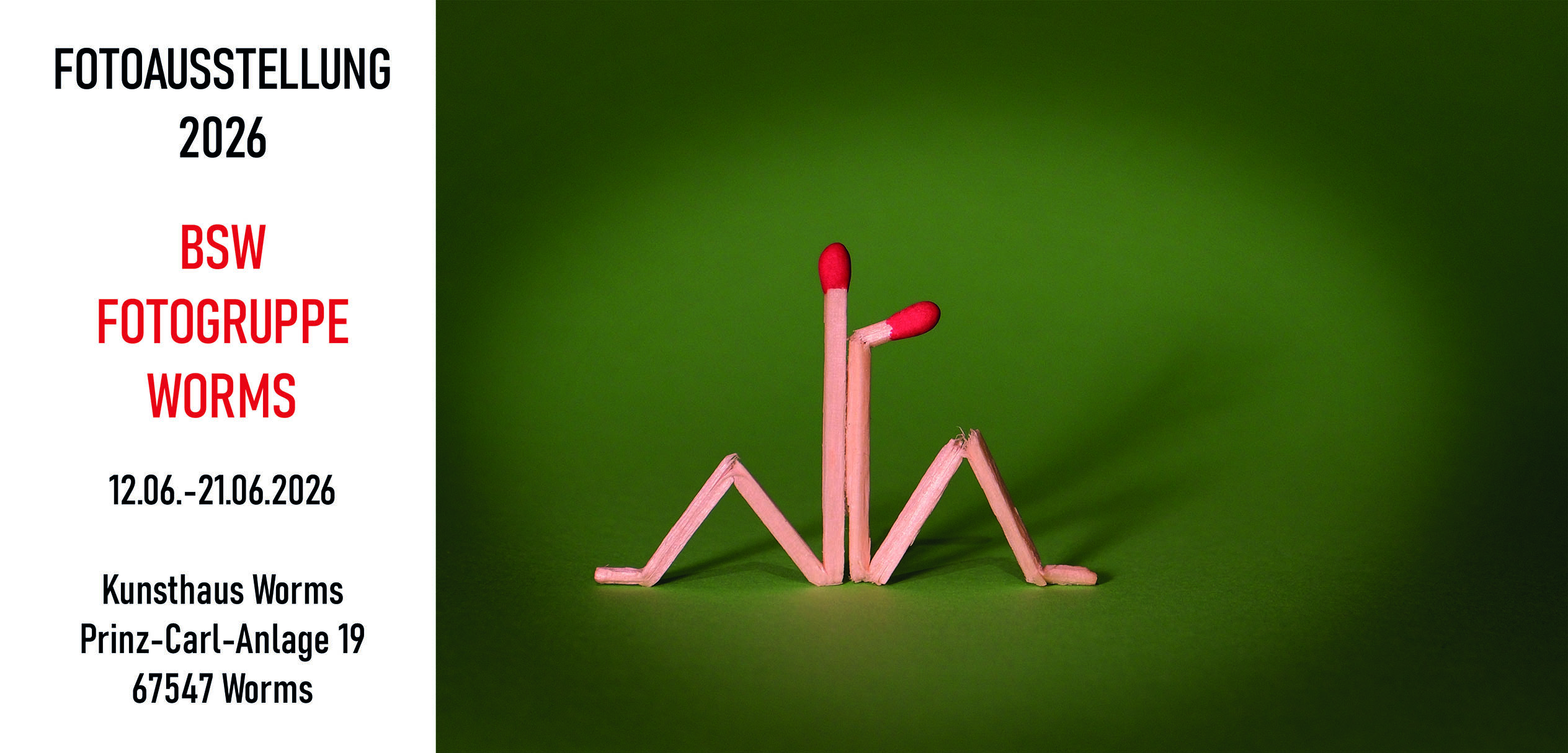 Mehr über den Artikel erfahren Fotoausstellung 2026 der BSW Fotogruppe Worms